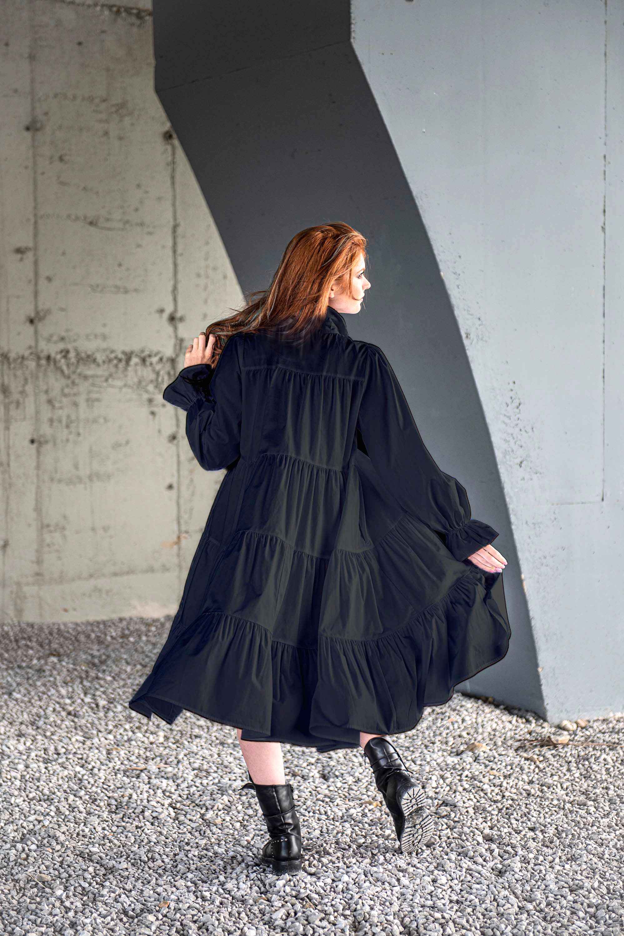 Gothic swing cheap dress