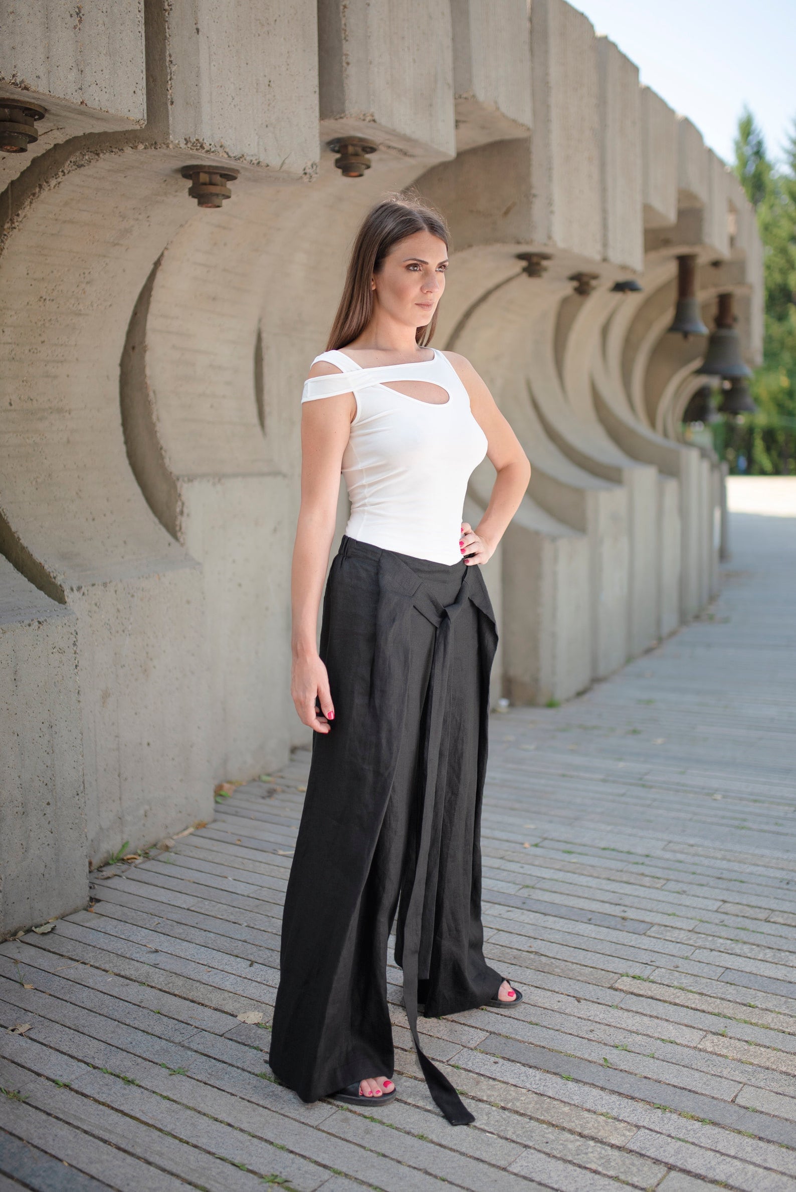 Linen Clothing Linen Trousers - Etsy 