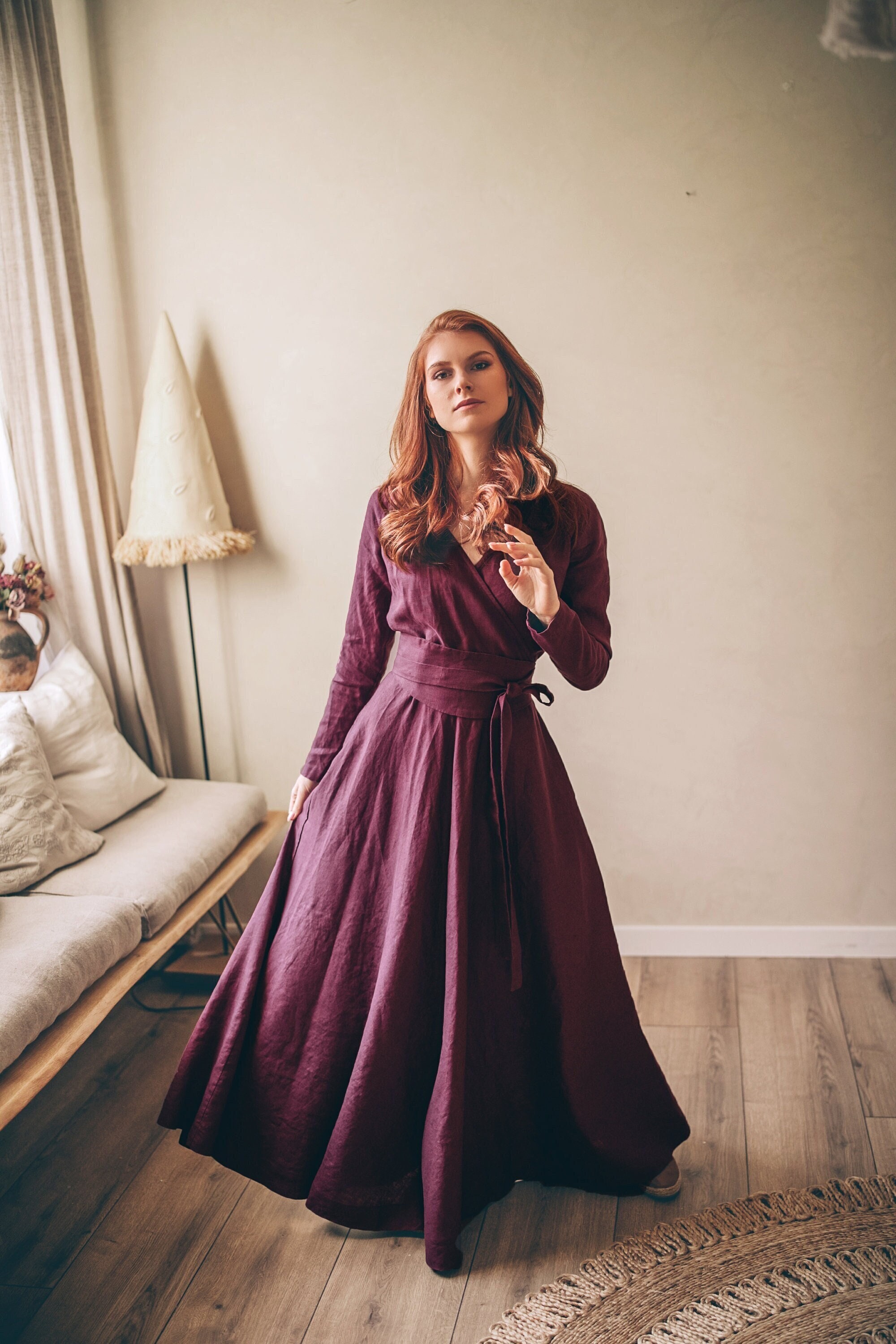 Buy Plum Prom Dress Online In India India