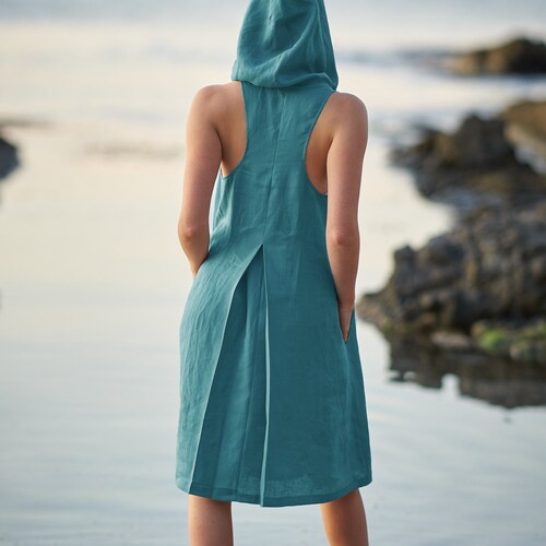 Hooded summer best sale dress