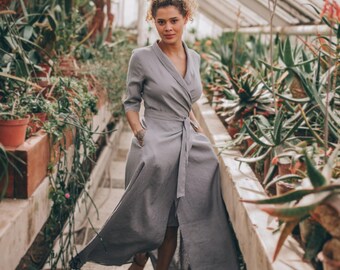 Swing Dress Rhode Josephine Dress Linen Wrap Dress Women Blush Linen Dress Linen Bridesmaid Dress Linen Swing Dress Rhode Josephine Dress Linen Wrap Dress Women Blush Linen Dress Linen Bridesmaid Dress Linen
