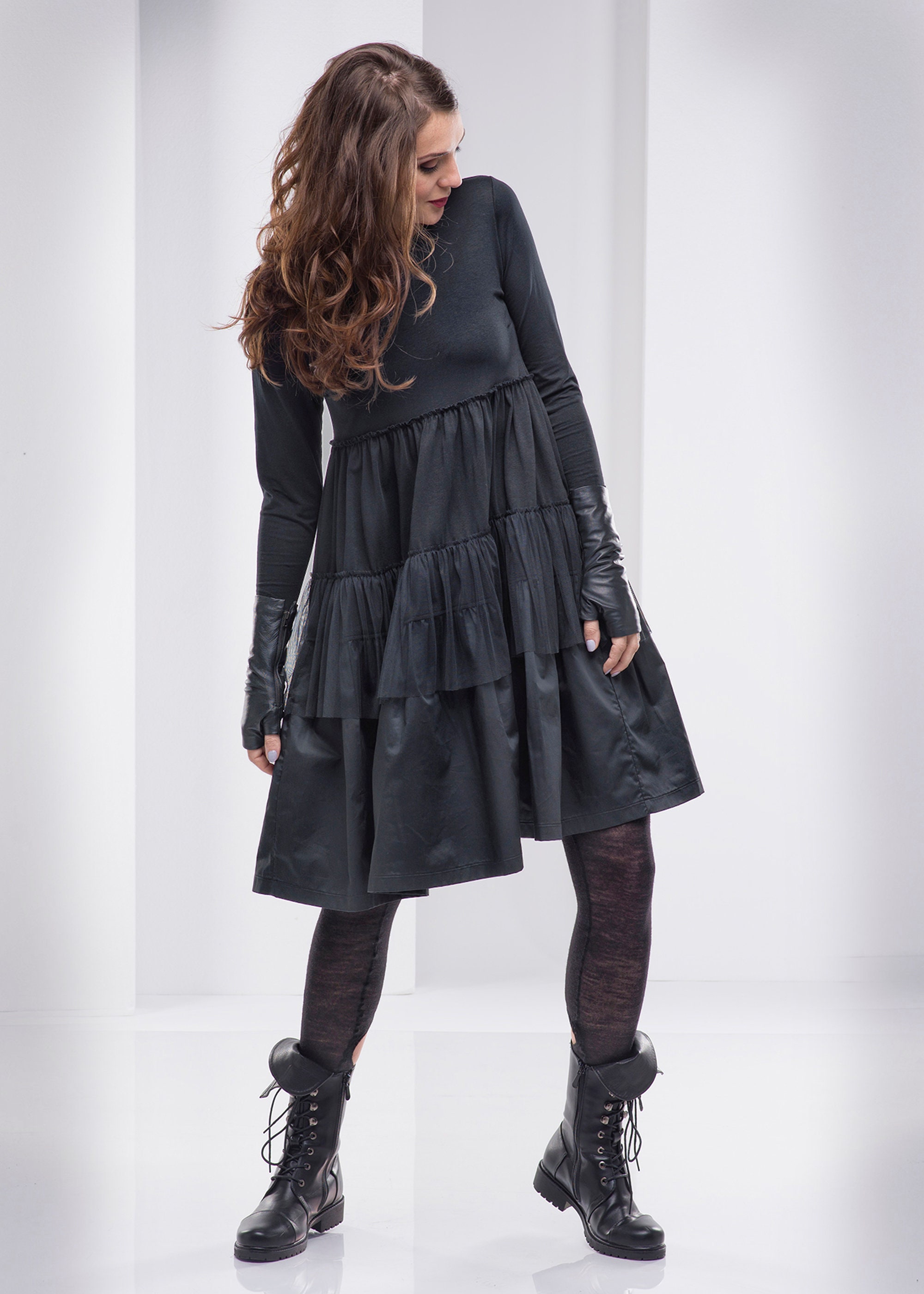 Black Dress Avant Garde Clothing Lolita 