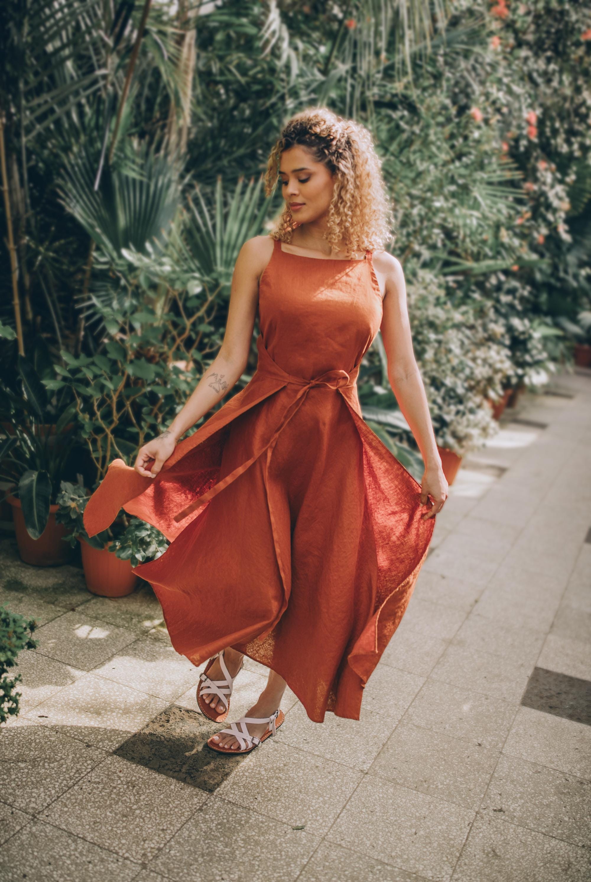 Abiti Da Sposa In Lino Grezzo Abito Di Canapa Di Lino Italia