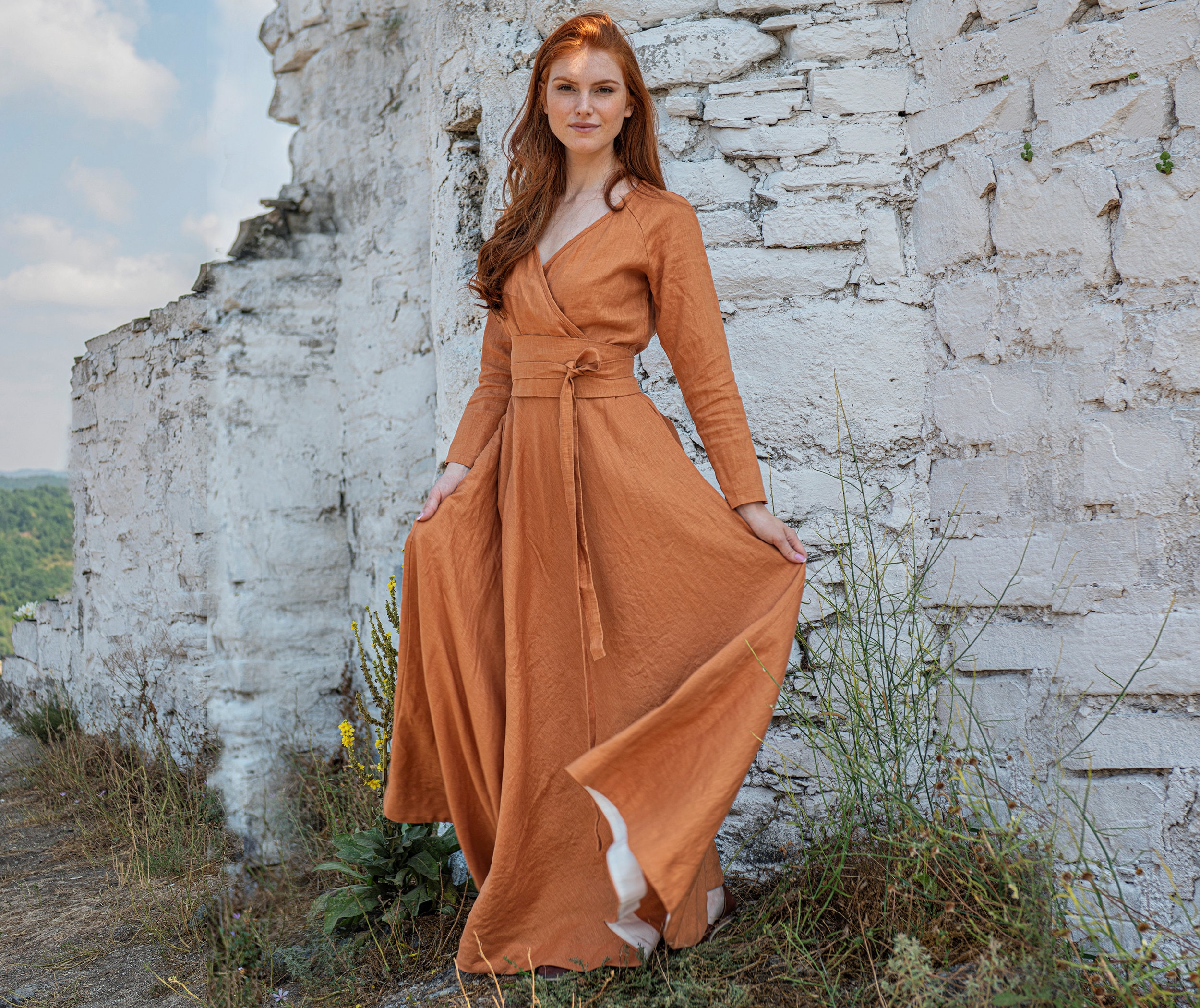 Victorian Wrap Dress