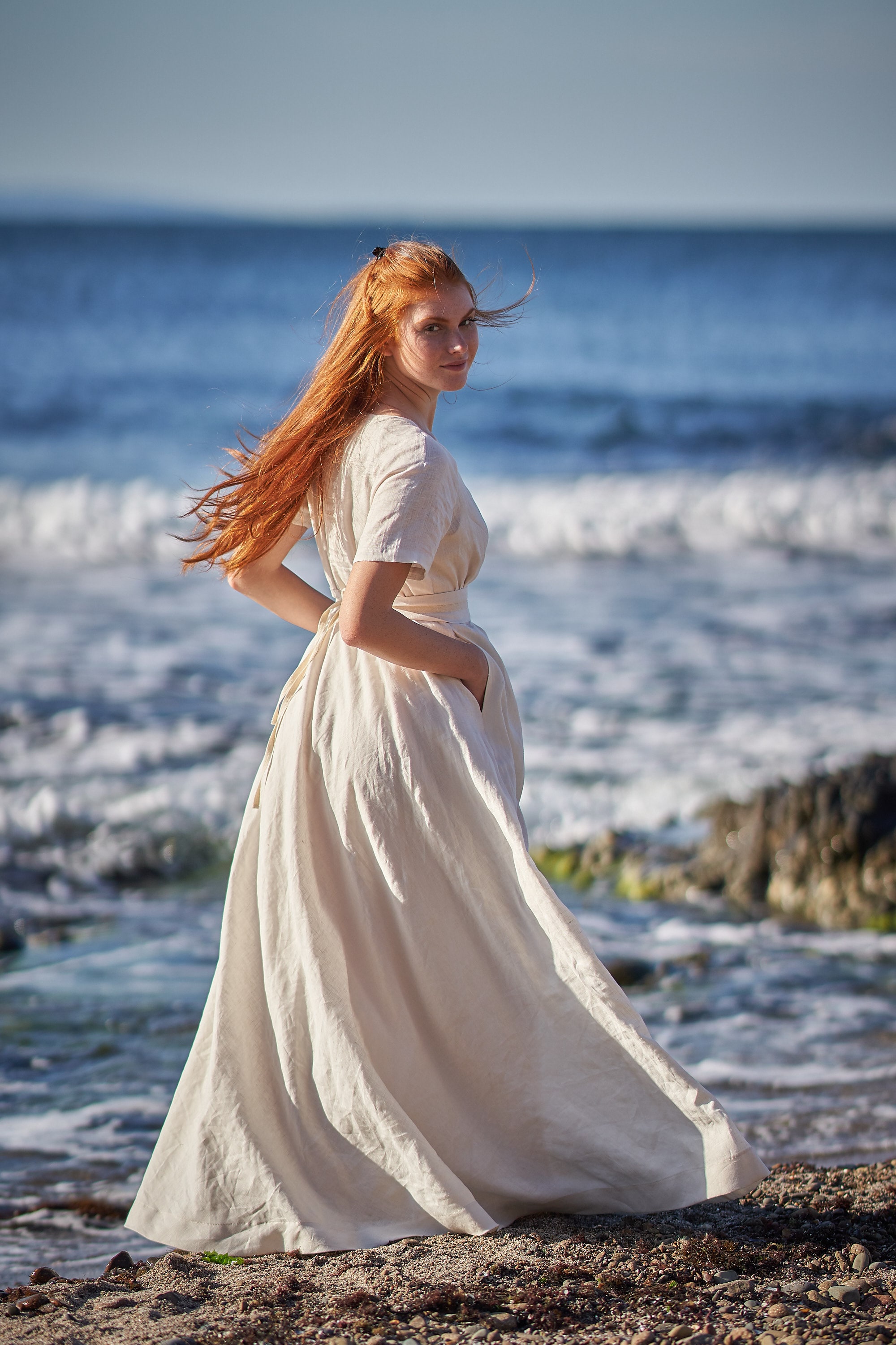linen dresses for beach weddings Linen Wedding Dresses, June Bridals