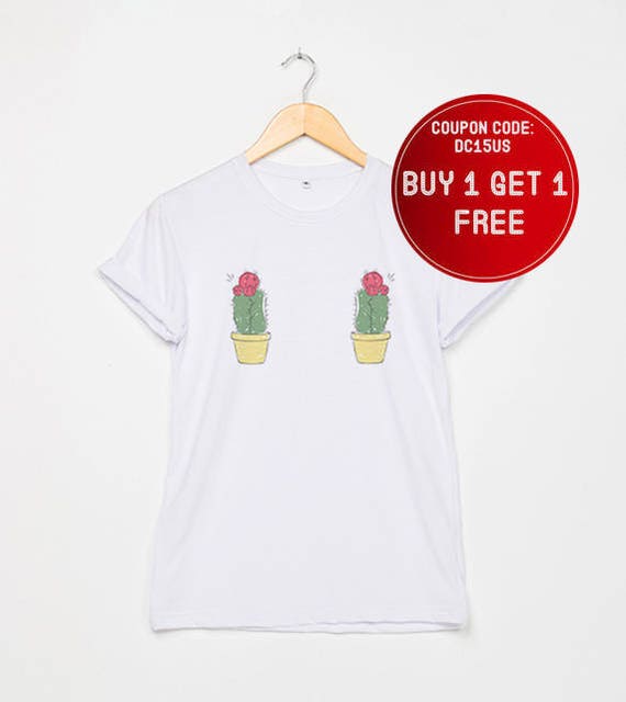 Cactus Shirt Cute Cactus Shirts Plant TShirt Cacti Gift for Etsy