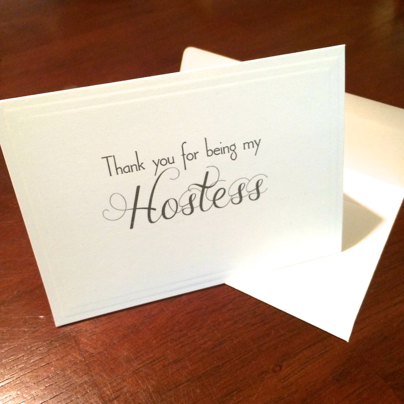 thank you for hosting gift