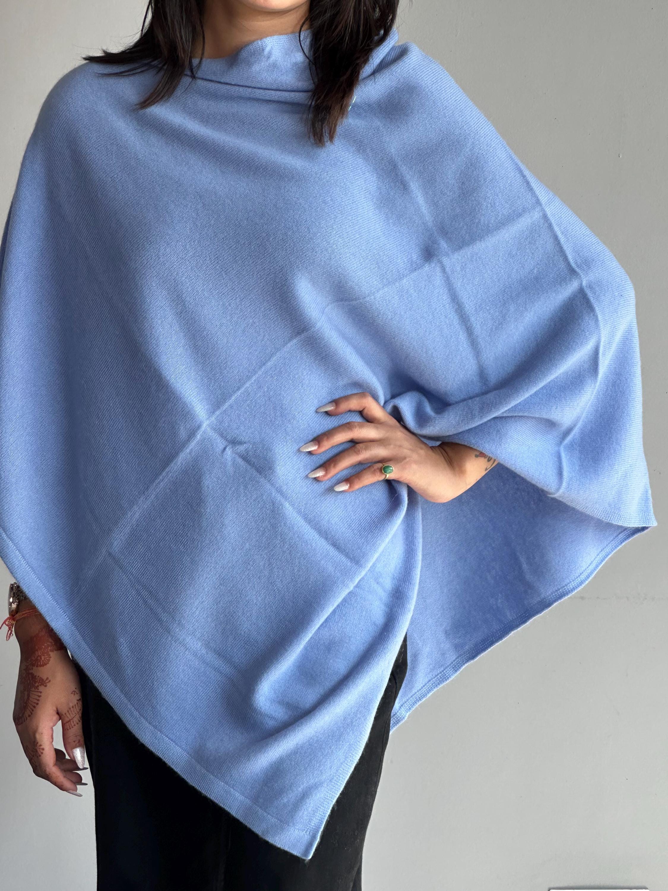 Luxurious Poncho gift for her/giftformum,holidaygifts,Cashmere Poncho/giftsforher/thoughtfulgift