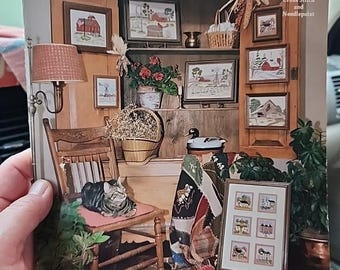Counted Cross Stitch Americana by Alexa 1981. A mill, a springhouse and several more. 17 pages.