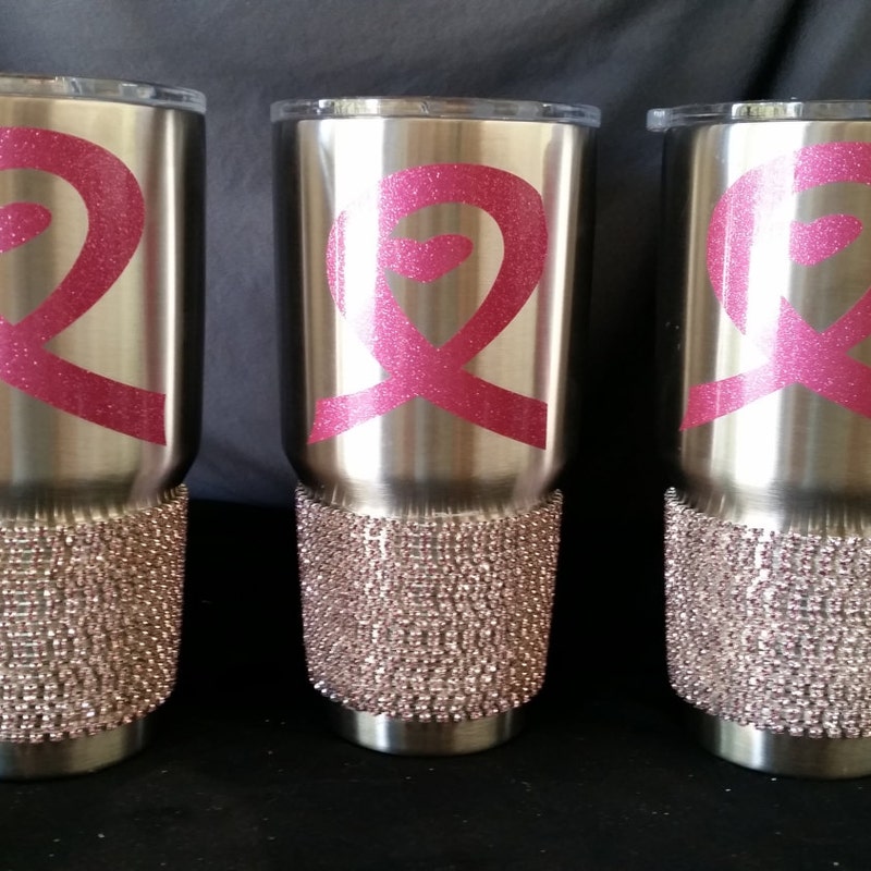 Breast Cancer Yeti Cup - Etsy