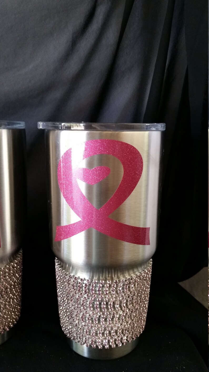30 Ounce Breast Cancer Awareness Yeti Cup - Etsy