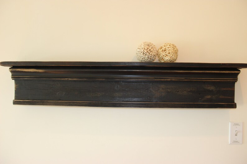 French Country Mantel Primitive Mantel Shelf Shabby Mantel Etsy