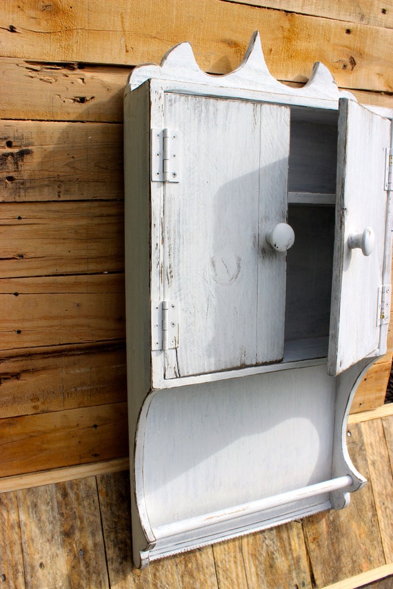 Medicine Cabinet French Country Cottage Petite Wall Cabinet Etsy