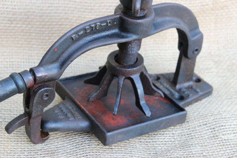 Antique Steampunk Cast Iron Tire Vulcanizer 1930s Ratrod Etsy