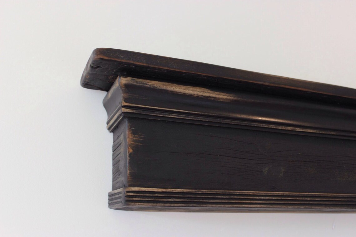 French Country Mantel Primitive Mantel Shelf Shabby Mantel Etsy