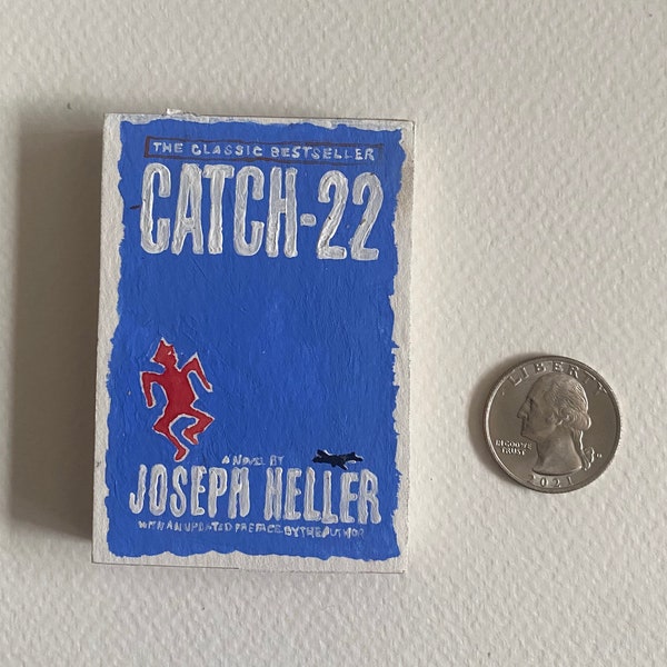 A Tiny Painting of Catch-22 By Joseph Heller