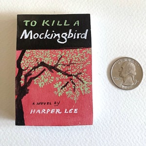 A Tiny Painting of To Kill a Mockingbird by Harper Lee