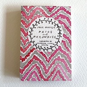 A Tiny Painting of Pride and Prejudice by Jane Austin
