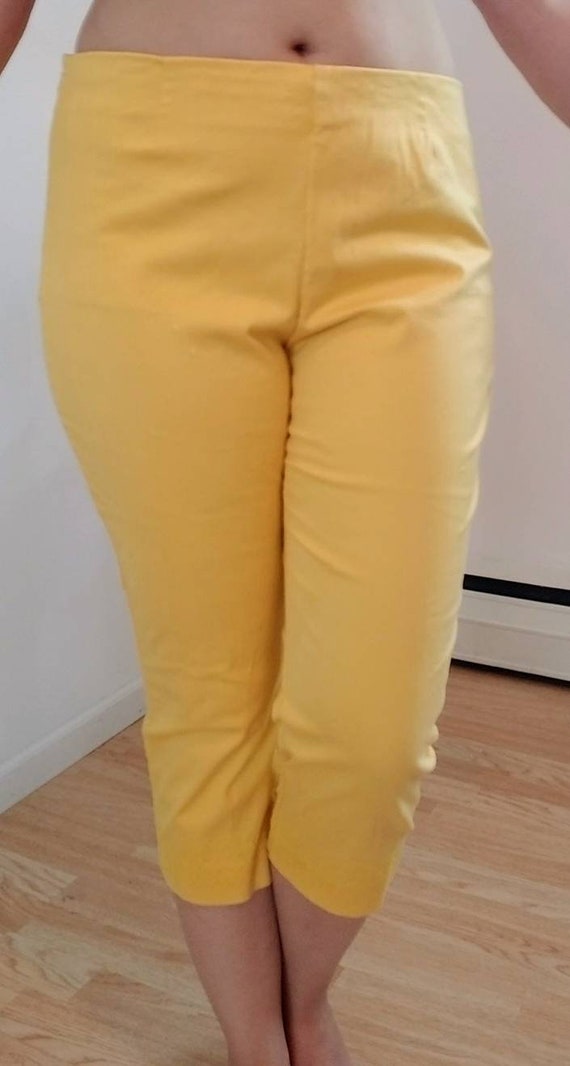 Yellow Pedal Pushers - Etsy Singapore