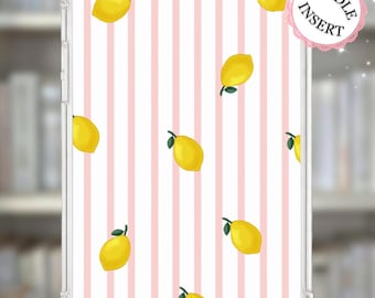 Lemon Bookish Kindle Insert, Coquette Aesthetic Clear Case Insert, Kindle Paperwhite Printable (Digital Download)