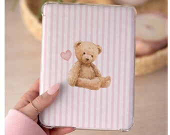 Kokette Bär Kindle Insert, niedliche druckbare Einlage für Kindle oder Ereader, Kindle Aesthetic Decor (Digitaler Download)