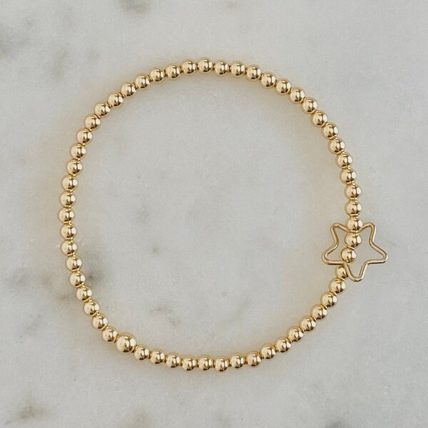 Star Charm Bracelet Etsy