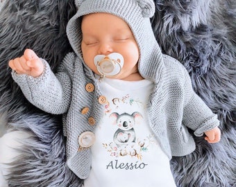 Newborn Photo Prop Koala Bear Outfit Costume Baby Girl Baby Shower Gift Cake Smash Coming Home Koala Nursery Hello World Baby Boy