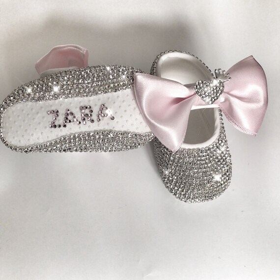 personalised baby girl shoes
