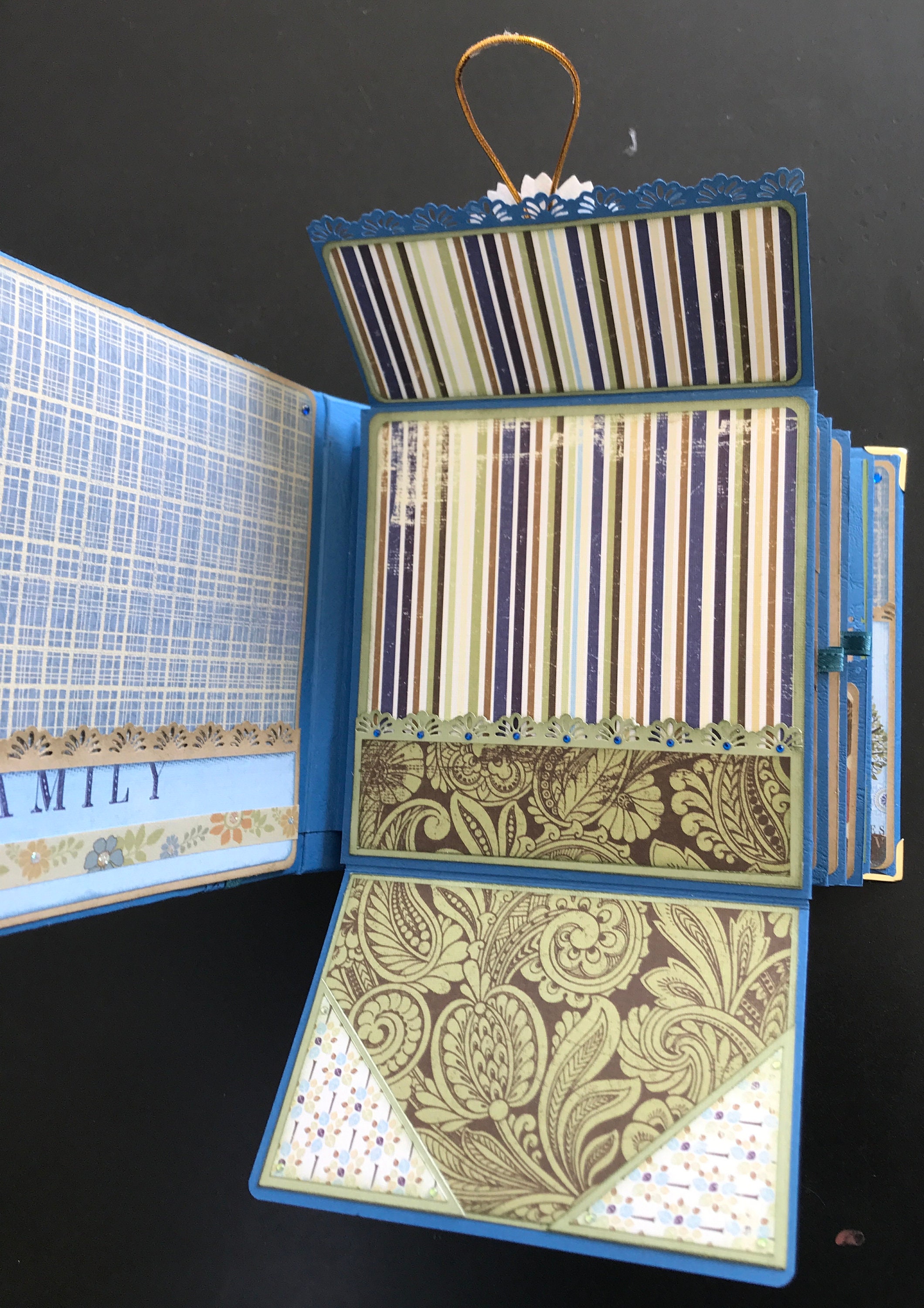 Handmade photo album Baby boy Etsy