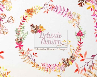 Watercolor clipart, Floral PNG, wedding bouquet, arrangement, bouquet, frames, digital paper, blue flowers, bridal shower, for blog banner