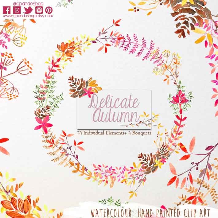 Watercolor clipart Floral PNG wedding bouquet arrangement | Etsy