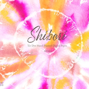 Tie dye pink watercolor texture, hippie texture, tie dye pink watercolor texture, digital paper commercial use hand painted, tye dye