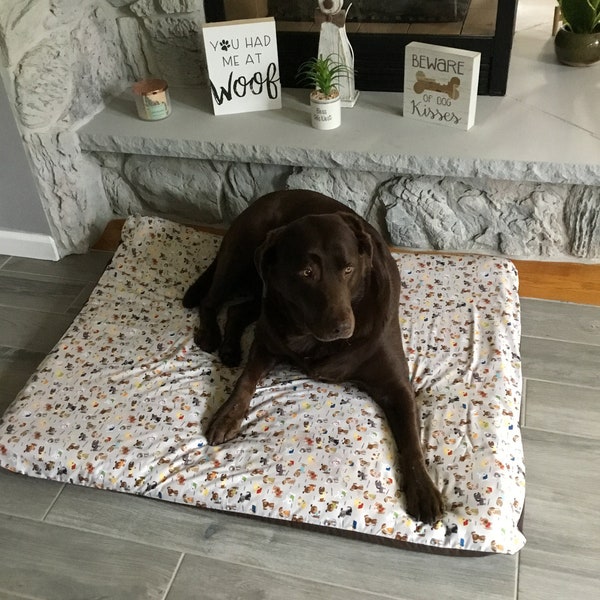 Dog Bed Cover Etsy