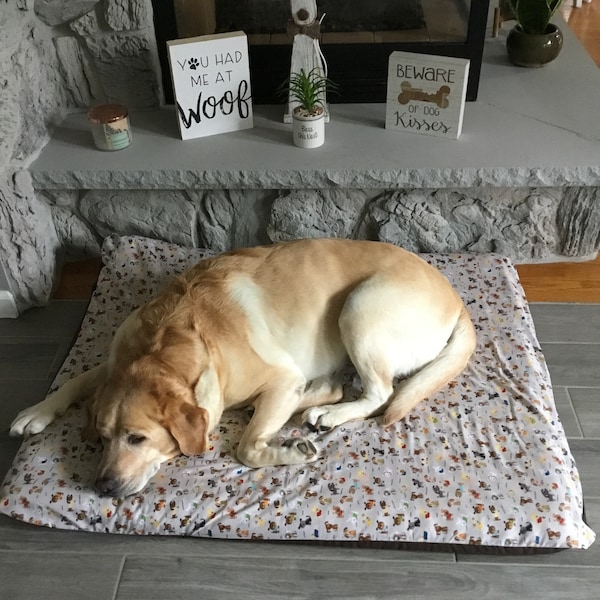 Dog Bed Covers by Lazy Paws