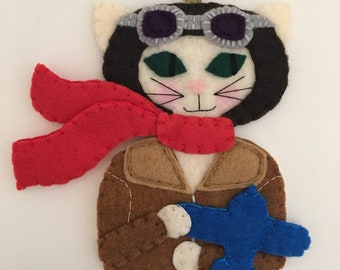 Felt AmeliaCathart Ornament