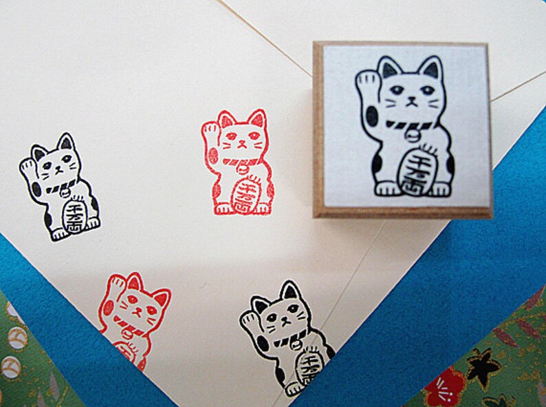 Japanese Rubber Stamp for Filofaxpostcardtiny - Etsy