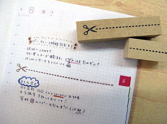 Planner stamps,planner stamp,Hobonichi,erin condren,filofax,kikki k,travelers notebook,stamps,Nail