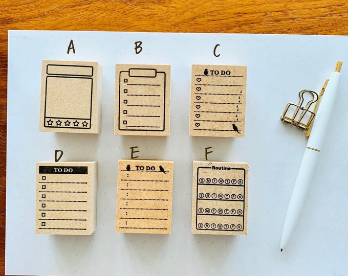 Planner Stamps,planner Stamp,hobonichi,erin Condren Stamps,filofax