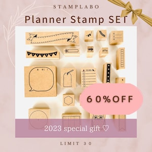 Conjunto de carimbos, Happy Bag, 50% de desconto no preço, Bolsa Feliz Ano Novo 2023, selo japonês, artigos de papelaria japoneses, Grab Bag. 100USD→40USD.