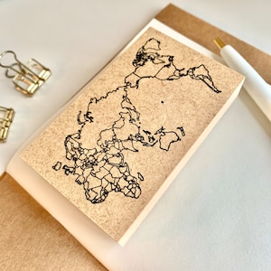 Weltkarte, Karte, Planerstempel, Reisestempel, Erdstempel, süßer Stempel, Zeitplanstempel, süßes Briefpapier, süßer Stempel, Reisen, Planer, Bullet Journal