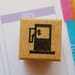 Planner stamps, Gas station stamp, Gasoline motif, hobonichi, erin condren, filofax, KikkiK, Color Clush planner, Gasoline