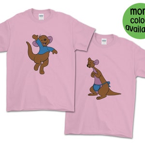 Roo and Kanga The Adventures of Winnie The Pooh Disney T-Shirt | Disney Family Vacation | Group Tees | Pooh Piglet Christopher Robin