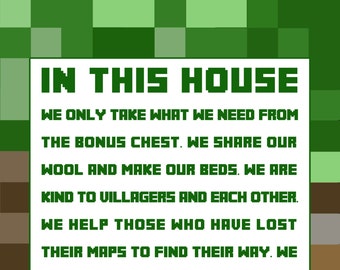 In This House (Minecraft-Style)