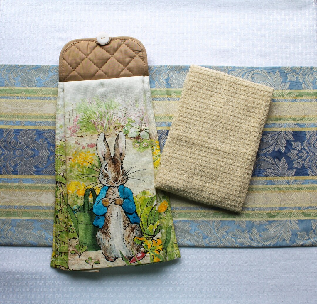 Peter Rabbit Hanging Hand Towel, Towel Set, Double-sided Hanging Towel ...