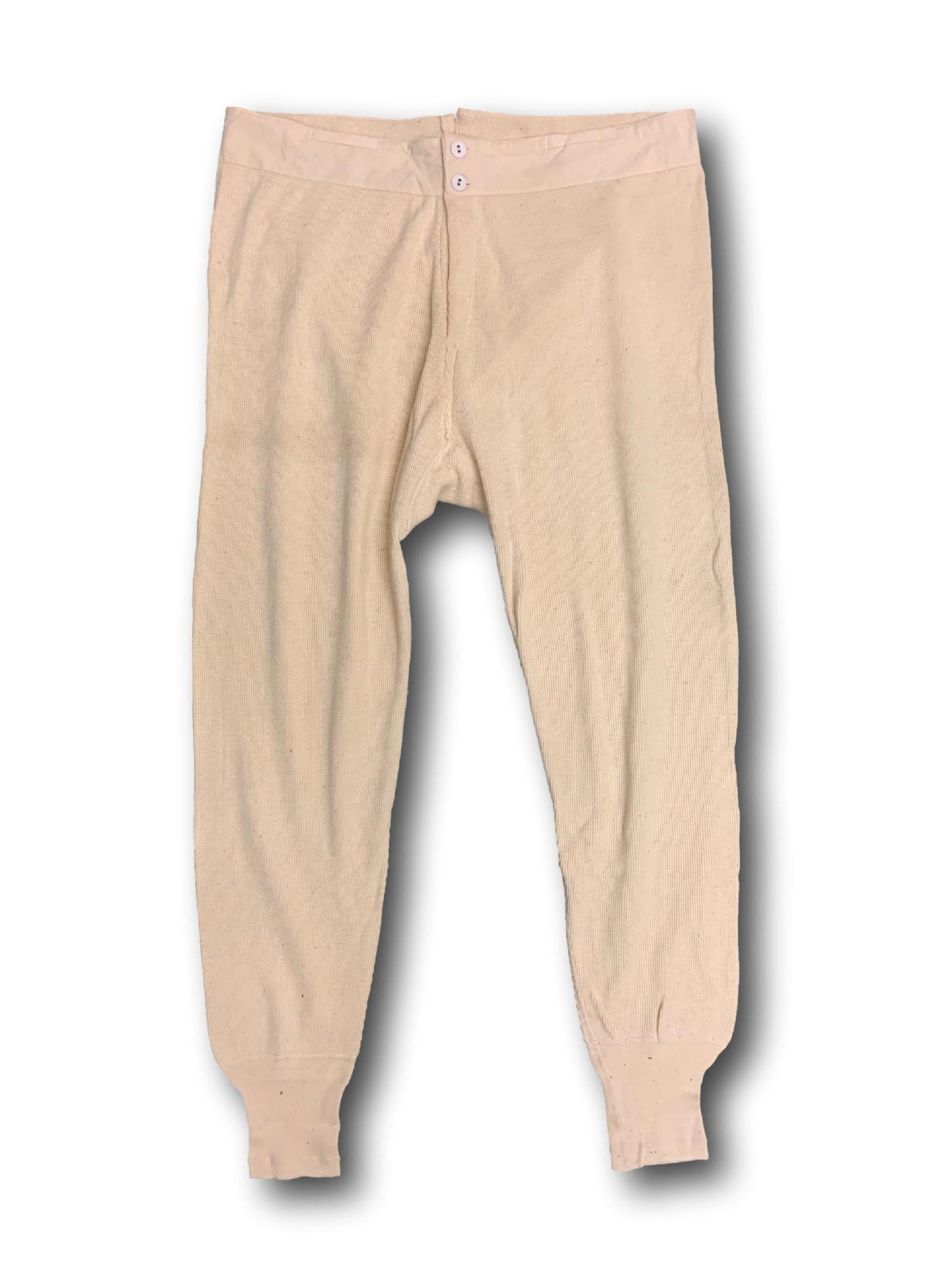 Ribbed store long johns