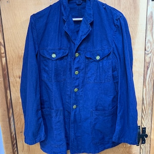 Swedish army civil defence chore , worker jacket