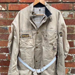 Chaqueta de nailon vintage auténtica de Belstaff, estilo Trial Master