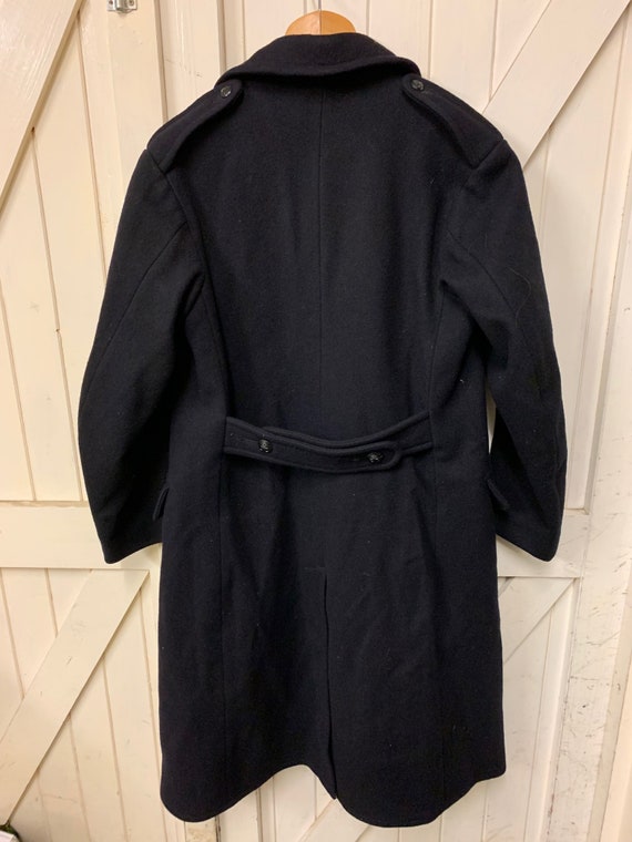 British Forces Civil Defence Wool Greatcoat , size 7,… - Gem