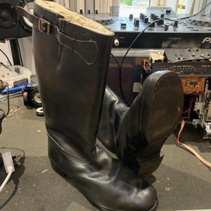 Vintage WW2 era special purchase RAF flying boots