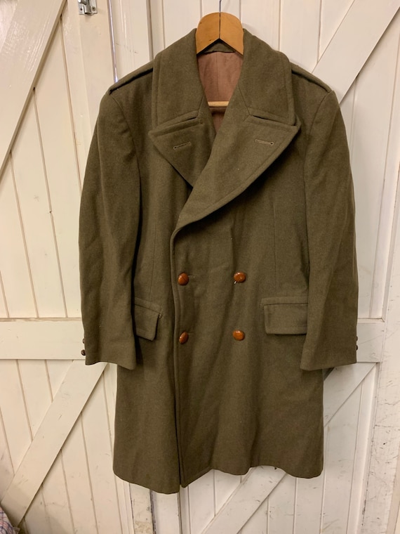 British warm clearance overcoat